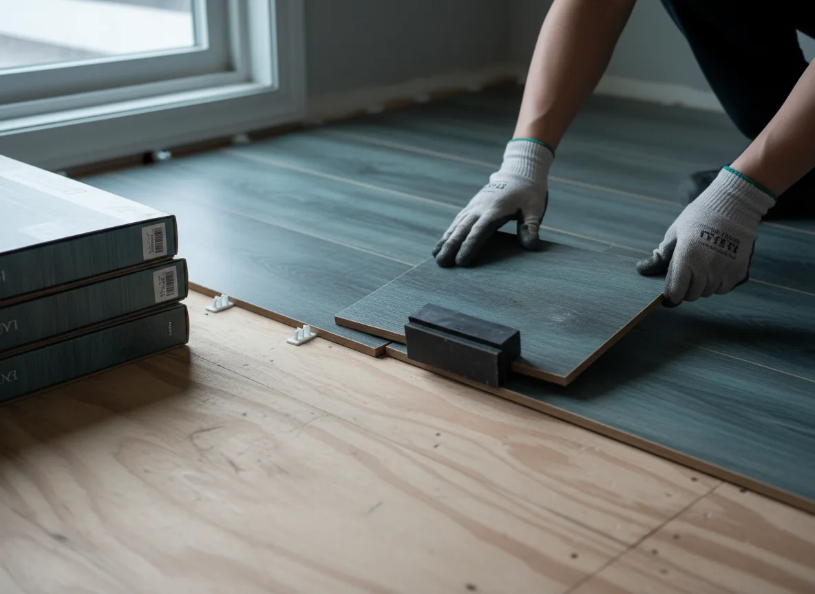 Luxury Vinyl Plank Installation company in French Village, MO
